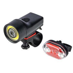 Σετ φωτισμού ποδηλάτου COB-LED 5 W - οπίσθιο 5 led 0.5 w. 